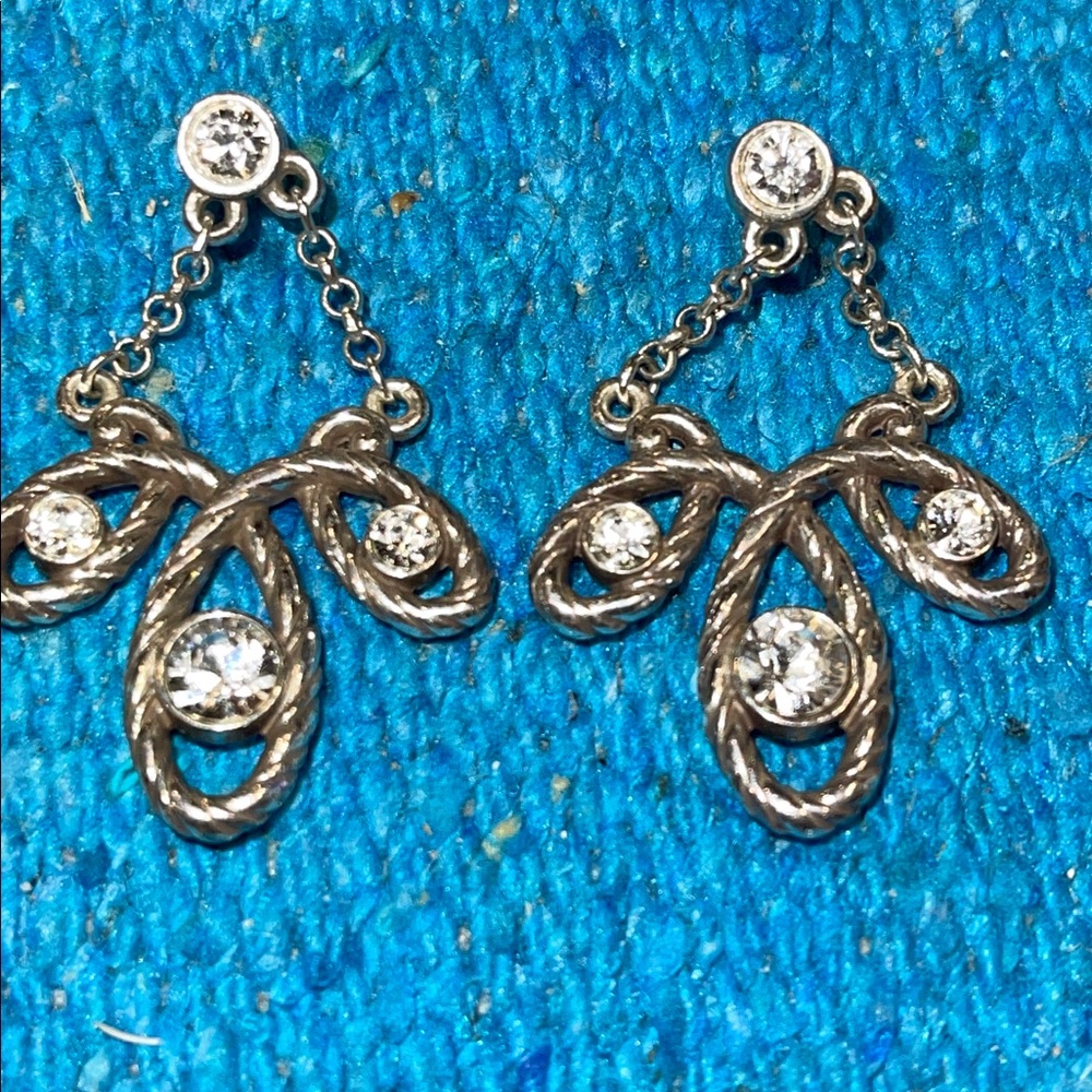 Brighton Silver chandelier Earrings